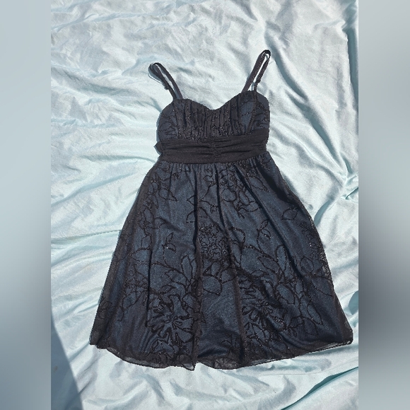 Y2K Sparkly Homecoming Dress - Picture 1 of 5